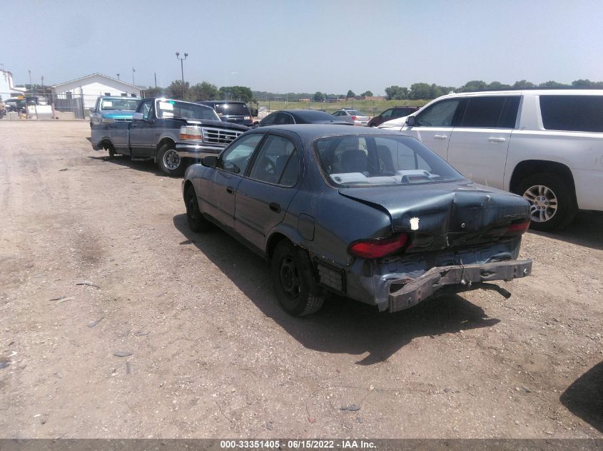 1Y1SK5384PZ059250 1993 Geo Prizm Lsi