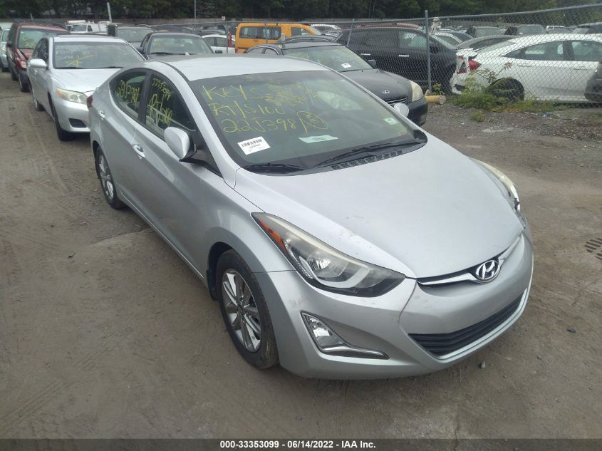 5NPDH4AE3EH520604 2014 Hyundai Elantra Se