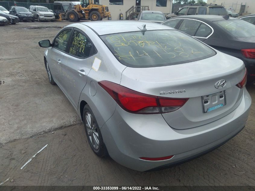 2014 Hyundai Elantra Se VIN: 5NPDH4AE3EH520604 Lot: 33353099