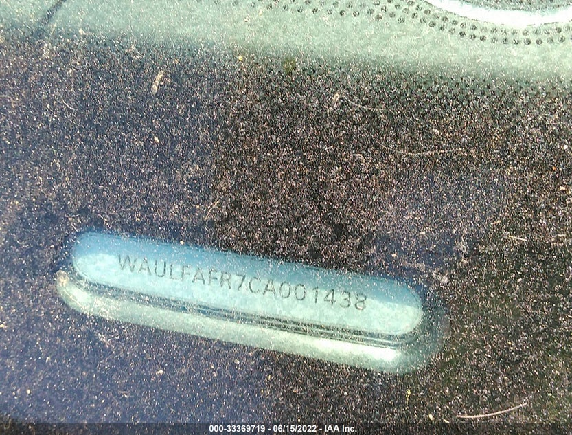 WAULFAFR7CA001438