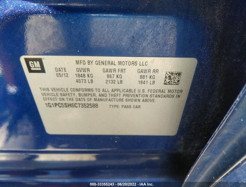 1G1PC5SH6C7352588