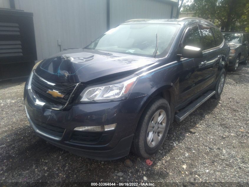 2013 Chevrolet Traverse Ls VIN: 1GNKRFED2DJ111296 Lot: 33364544