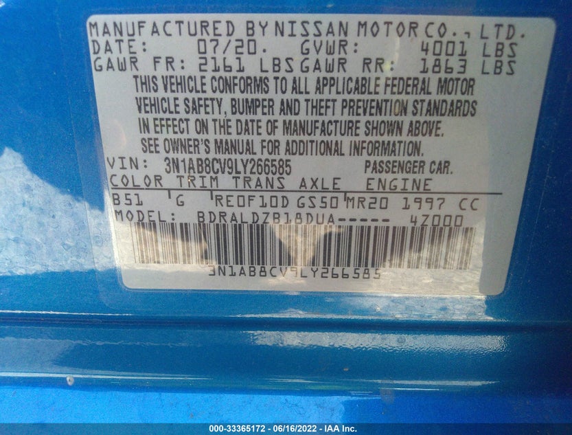 3N1AB8CV9LY266585
