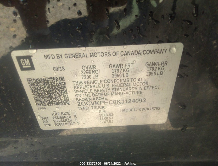 2GCVKPEC0K1124093
