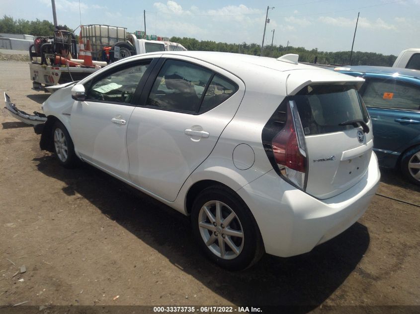 JTDKDTB31G1134154 2016 Toyota Prius C Four