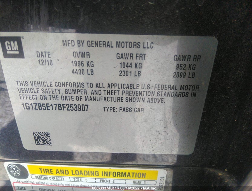 1G1ZB5E17BF253907
