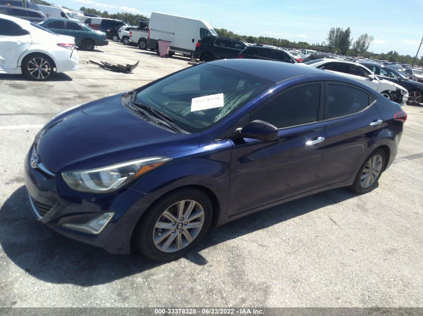 5NPDH4AEXEH476357 2014 Hyundai Elantra Se