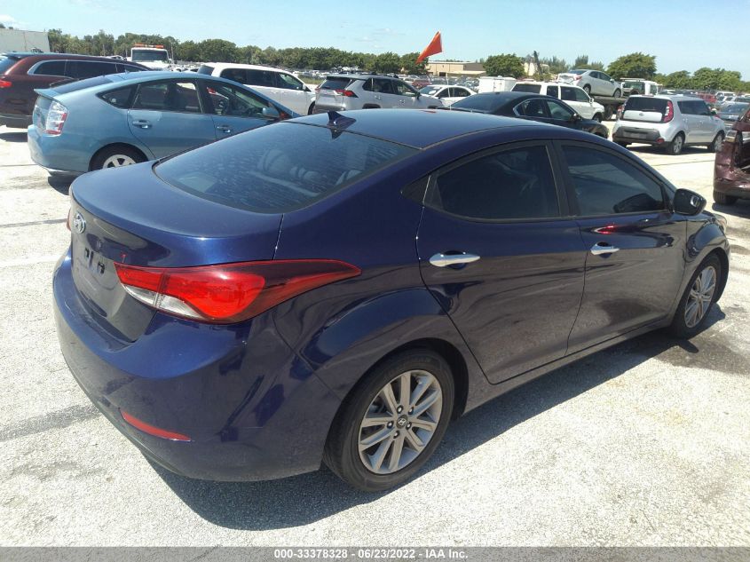 5NPDH4AEXEH476357 2014 Hyundai Elantra Se