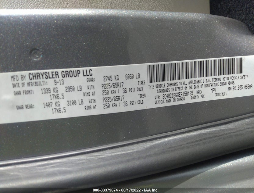 2C4RC1BGXER158499