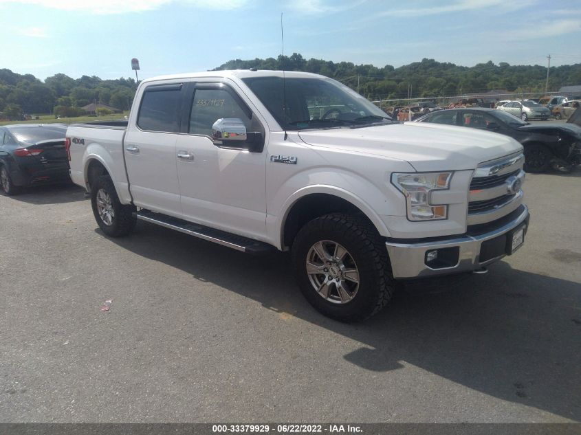 2016 Ford F-150 Lariat VIN: 1FTEW1EF8GFA29759 Lot: 33379929