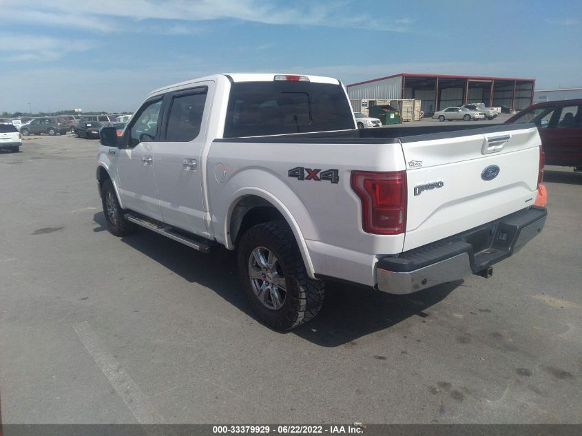 2016 Ford F-150 Lariat VIN: 1FTEW1EF8GFA29759 Lot: 33379929