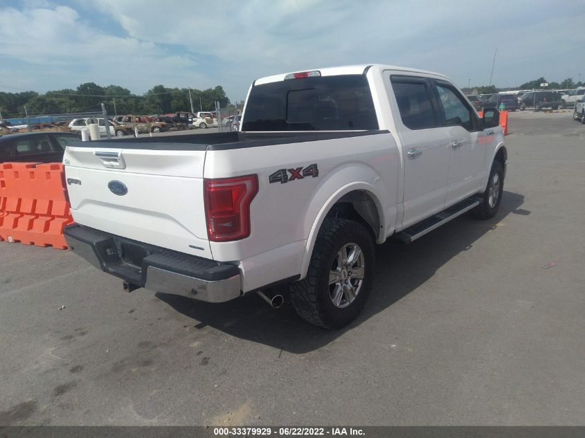 2016 Ford F-150 Lariat VIN: 1FTEW1EF8GFA29759 Lot: 33379929