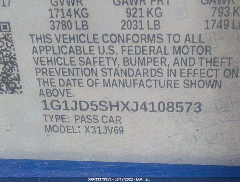 1G1JD5SHXJ4108573