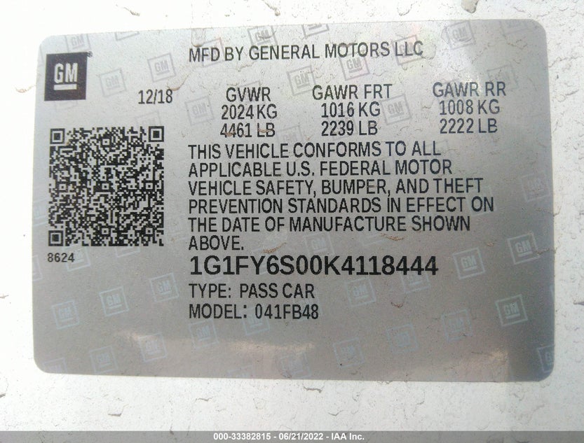 1G1FY6S00K4118444