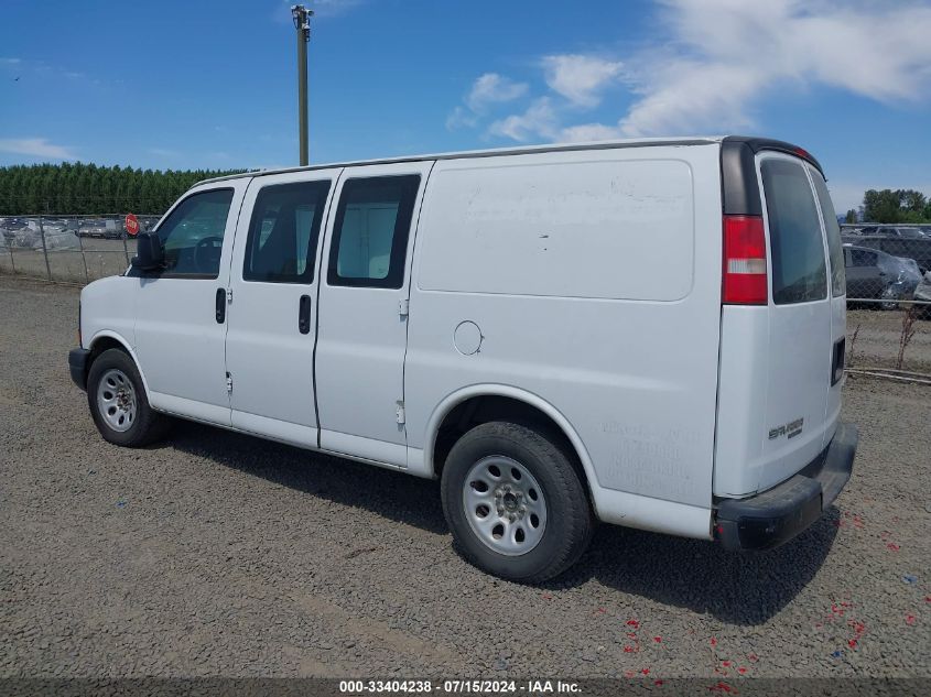 2012 GMC Savana 1500 Work Van VIN: 1GTS8AF47C1138425 Lot: 33404238