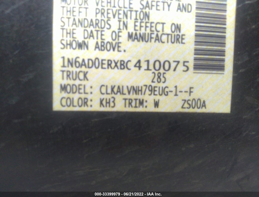 1N6AD0ERXBC410075