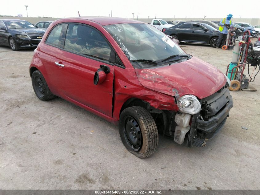 2013 Fiat 500 Pop VIN: 3C3CFFAR0DT752208 Lot: 40153008