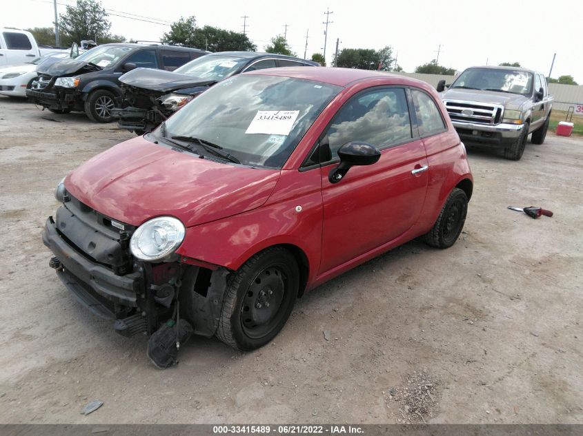 2013 Fiat 500 Pop VIN: 3C3CFFAR0DT752208 Lot: 40153008