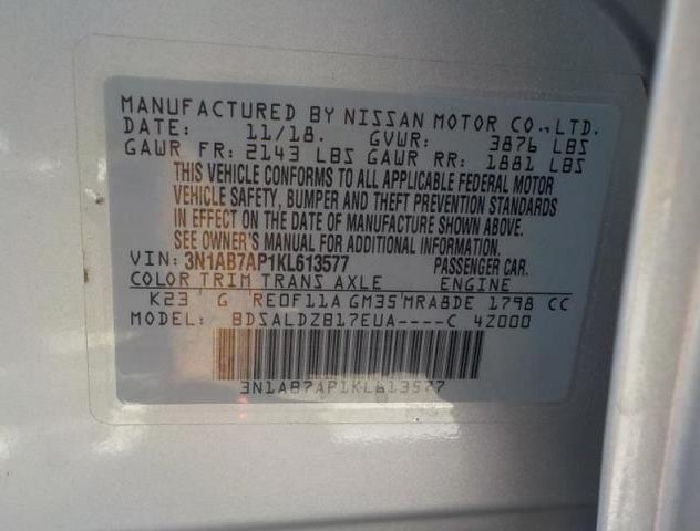 3N1AB7AP1KL613577