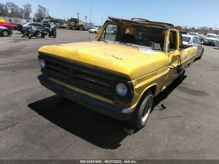 1971 Ford F150 VIN: 000000F10GRK80385 Lot: 33421840