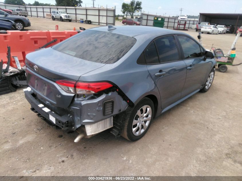 2020 Toyota Corolla Le VIN: 5YFEPRAE0LP104255 Lot: 33421936