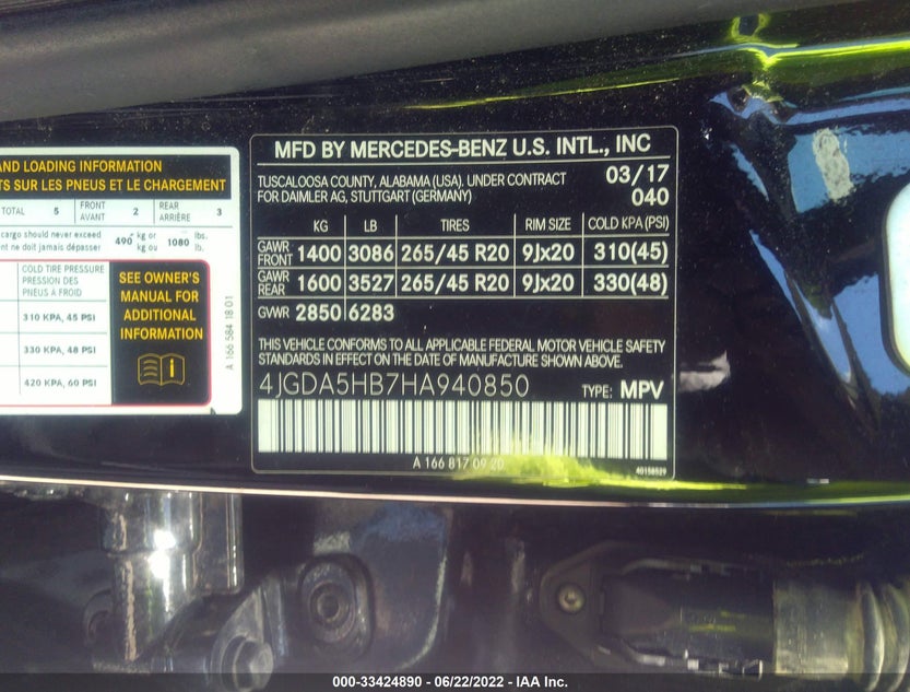 4JGDA5HB7HA940850