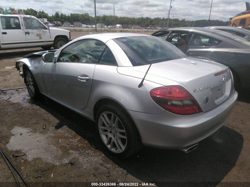 2009 Mercedes-Benz Slk 300 VIN: WDBWK54F09F191217 Lot: 33426366