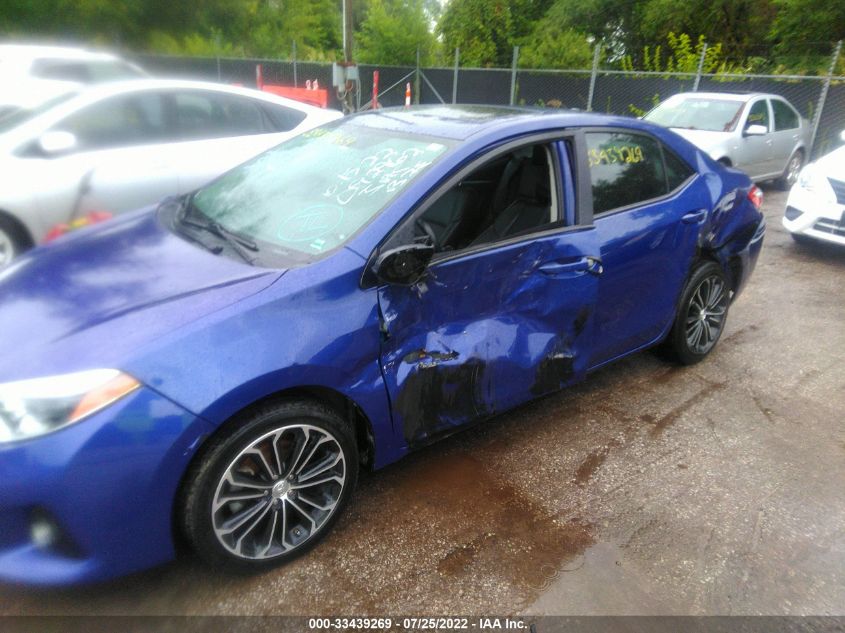 2015 Toyota Corolla S Plus VIN: 2T1BURHE6FC279311 Lot: 33439269