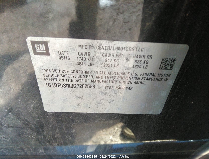 1G1BE5SM9G7282558