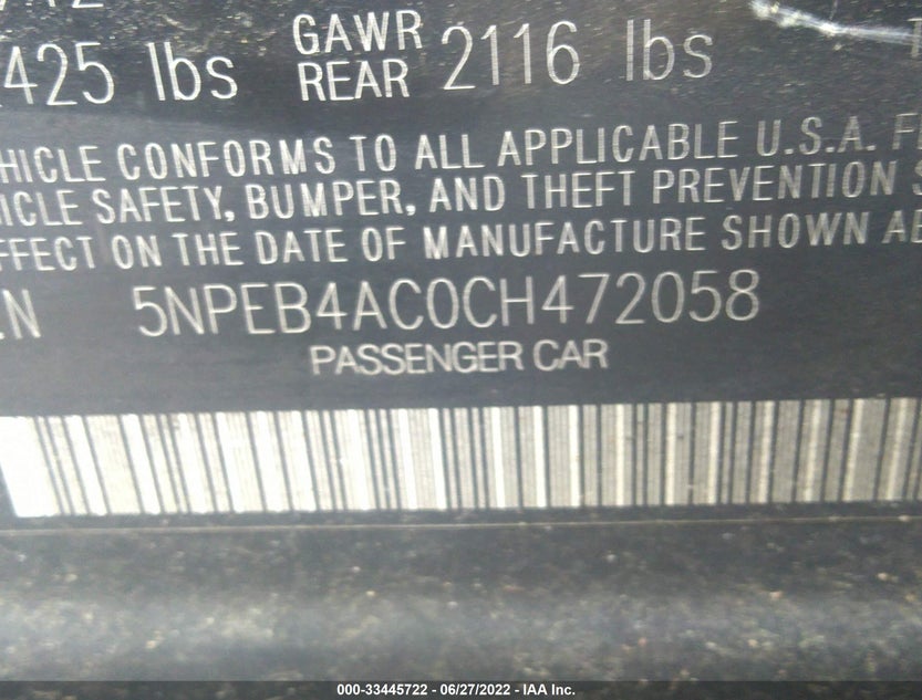 5NPEB4AC0CH472058