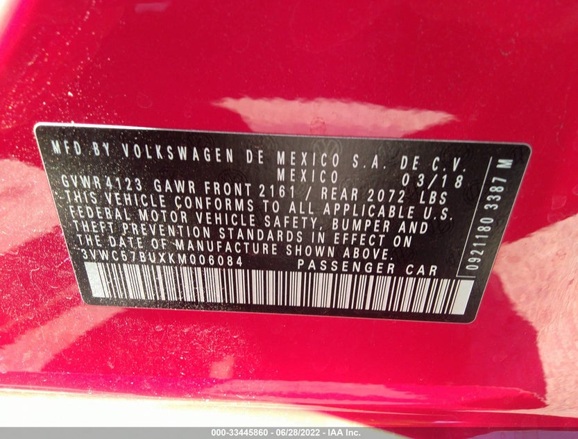 3VWC57BUXKM006084