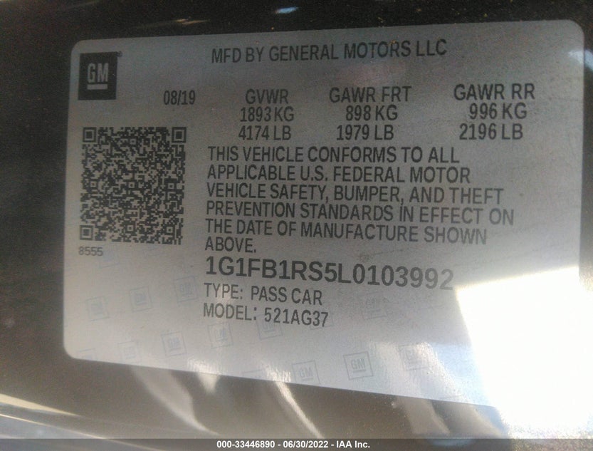 1G1FB1RS5L0103992
