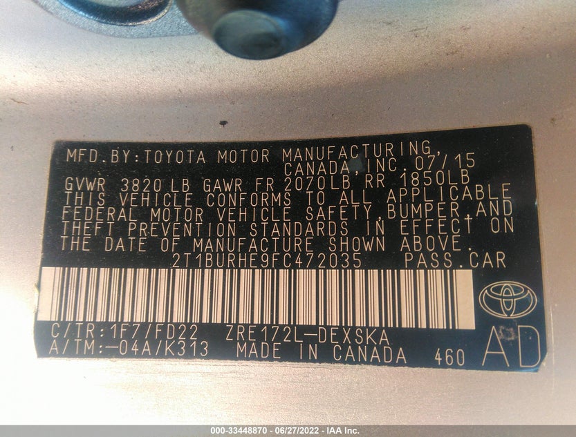 2T1BURHE9FC472035