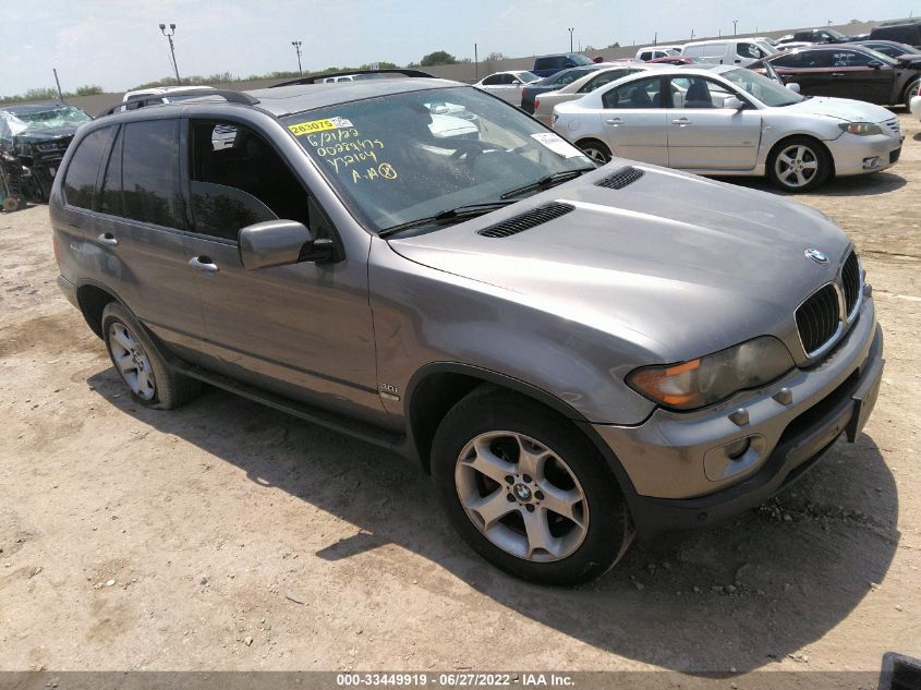 2006 BMW X5 3.0I VIN: 5UXFA13536LY32104 Lot: 33449919