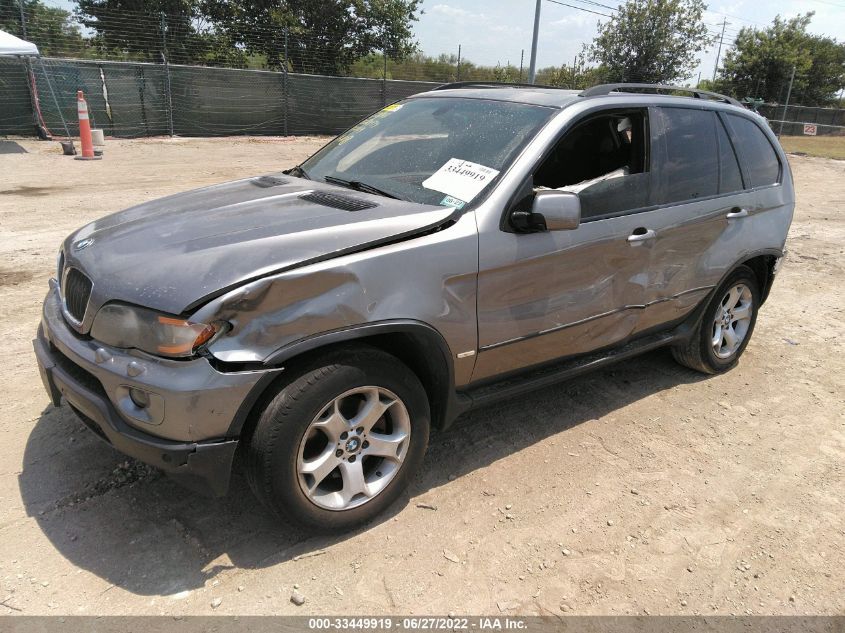 2006 BMW X5 3.0I VIN: 5UXFA13536LY32104 Lot: 33449919