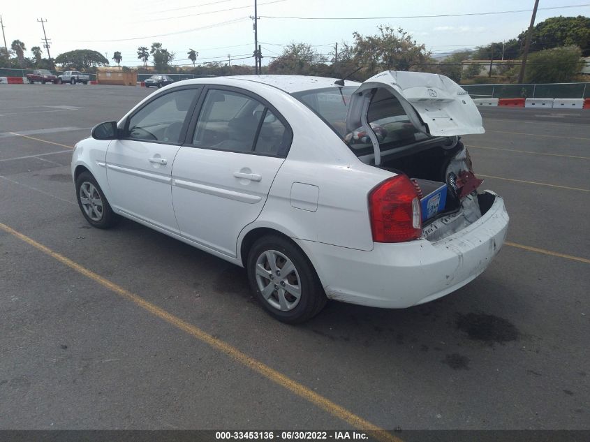 2009 Hyundai Accent Gls VIN: KMHCN46C99U371943 Lot: 33453136