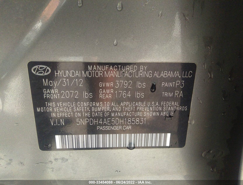 5NPDH4AE5DH185831