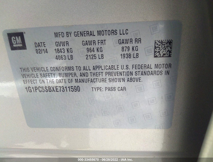 1G1PC5SBXE7311590