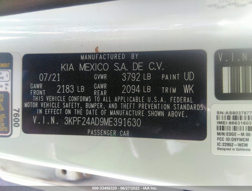3KPF24AD9ME391630