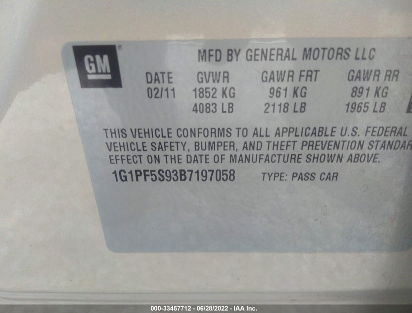 1G1PF5S93B7197058