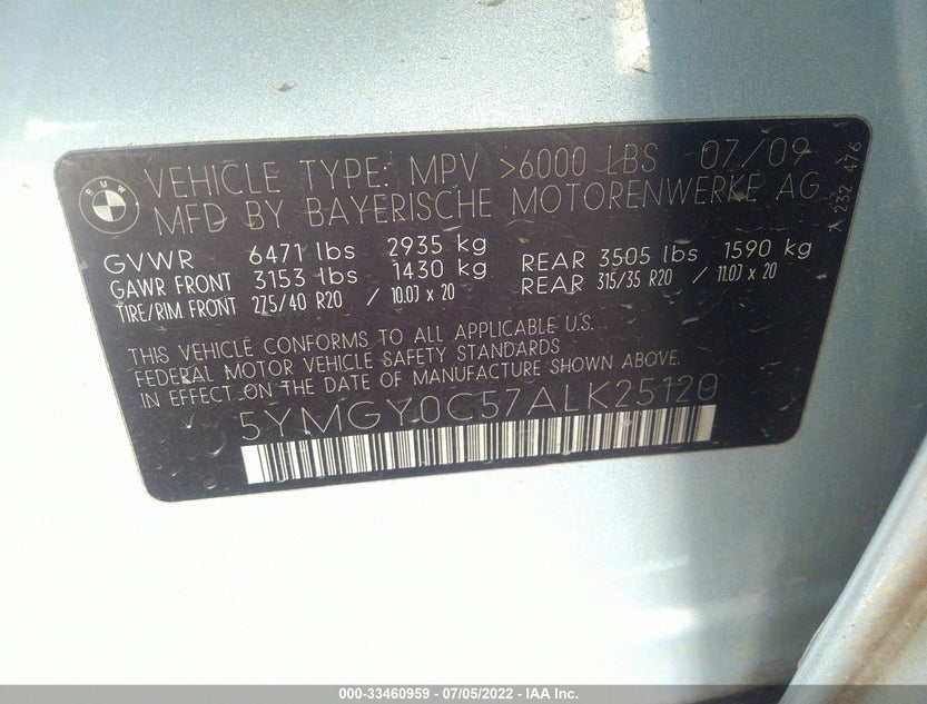 5YMGY0C57ALK25120