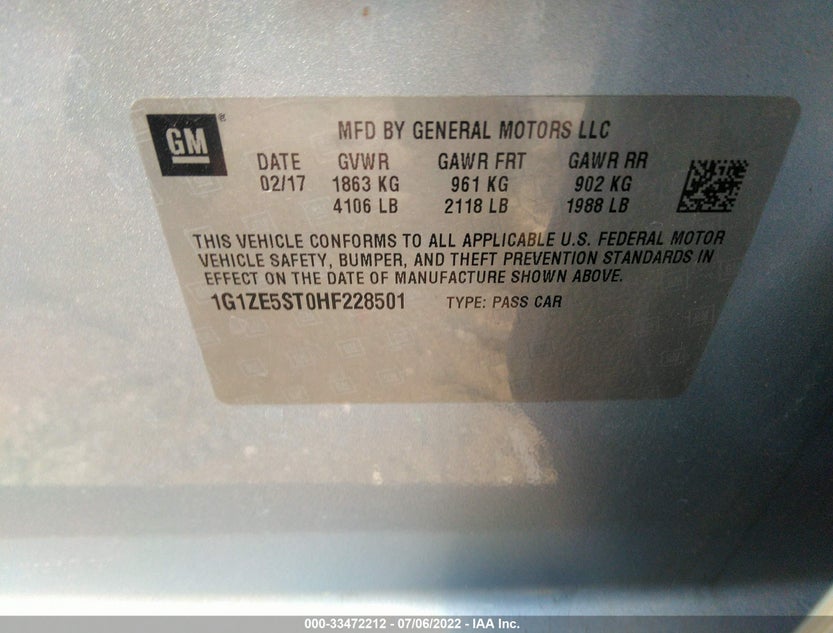 1G1ZE5ST0HF228501