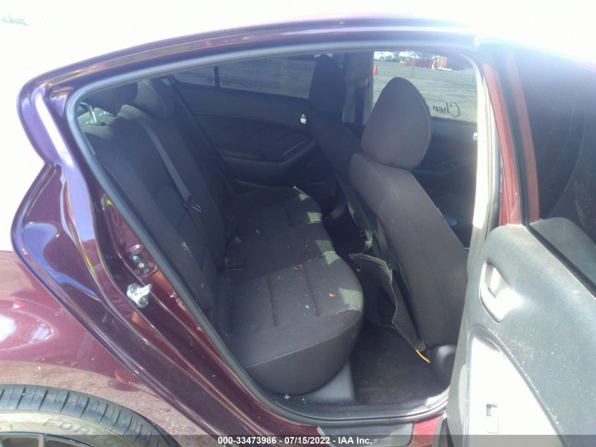 2018 Kia Forte Lx VIN: 3KPFK4A79JE191854 Lot: 33473986