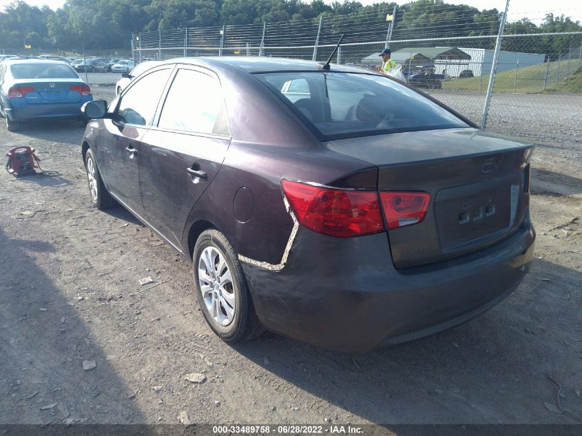 2010 Kia Forte Ex VIN: KNAFU4A2XA5058320 Lot: 33489758