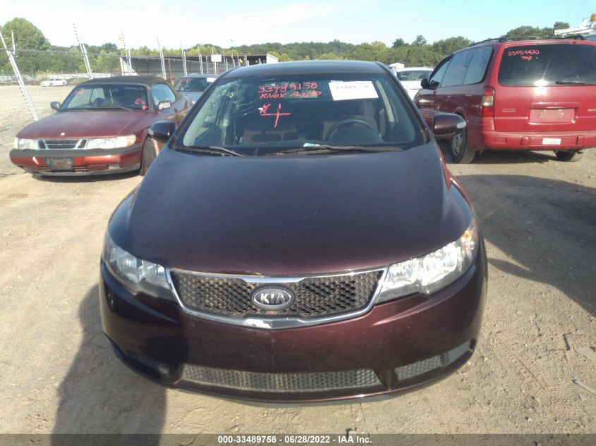 2010 Kia Forte Ex VIN: KNAFU4A2XA5058320 Lot: 33489758