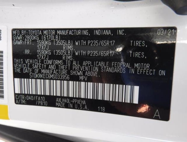 5TDKRKEC6MS033956