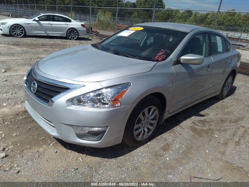 2014 Nissan Altima 2.5 S VIN: 1N4AL3APXEN338563 Lot: 33501538