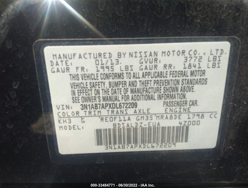 3N1AB7APXDL672209