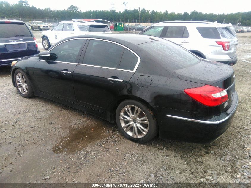 2012 Hyundai Genesis 3.8 VIN: KMHGC4DD9CU170845 Lot: 33486478