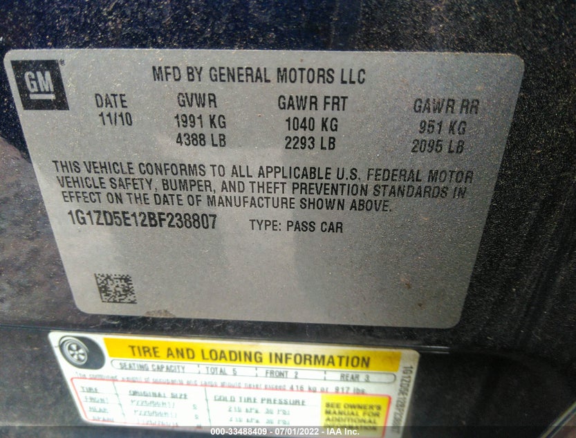 1G1ZD5E12BF238807